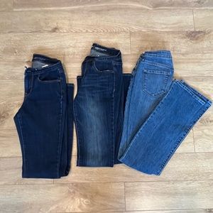 Bundle of Curvy Jeans- petite size 00